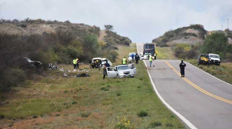 Accidente fatal en la Ruta Nacional N° 35 (El Diario)