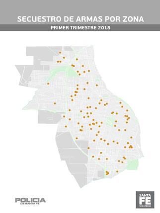 Recapturas y secuestro de armas primer trimestre 2018