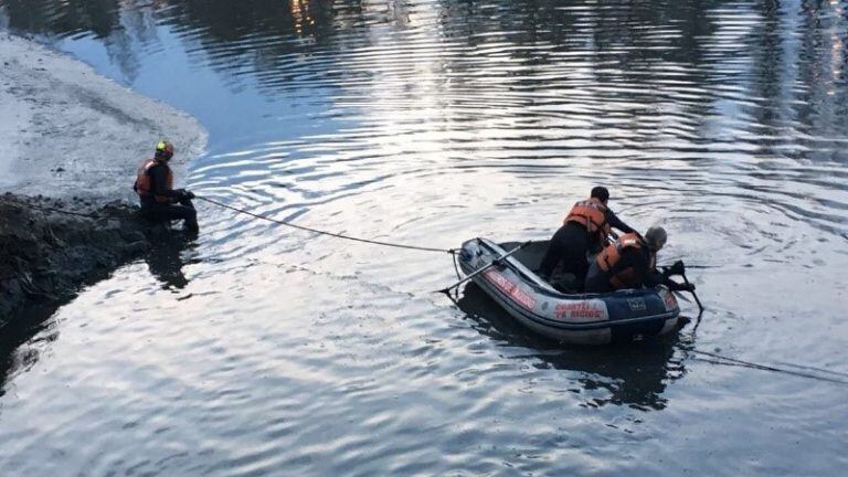 El operativo de la policía