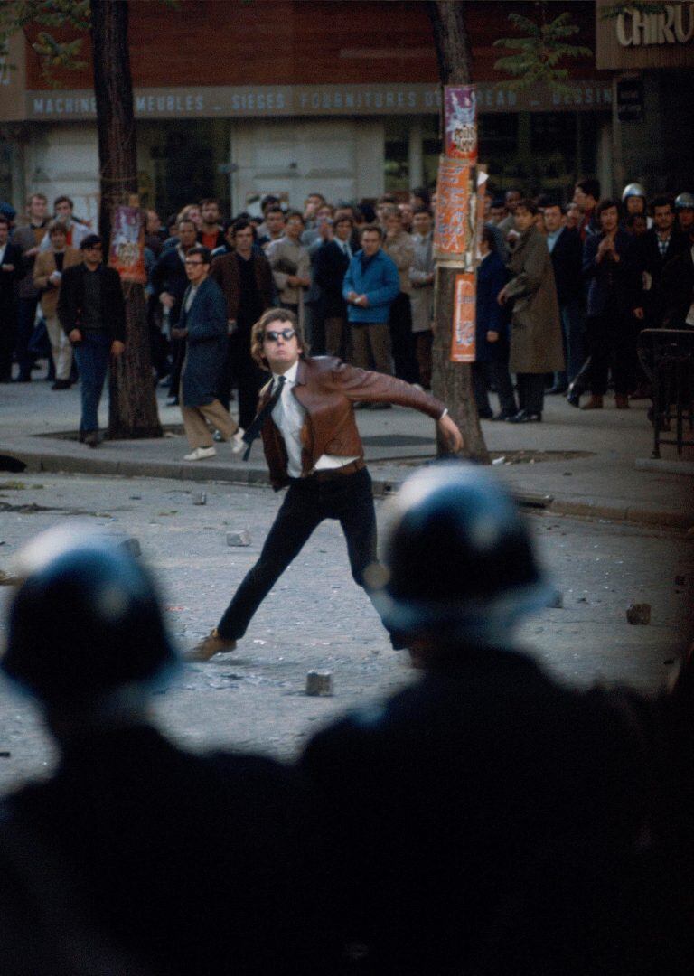 Fueron los estudiantes, pertenecientes a la generación nacida tras la Segunda Guerra Mundial, los que lideraron la rebelión de Mayo del ‘68 (Getty Images)