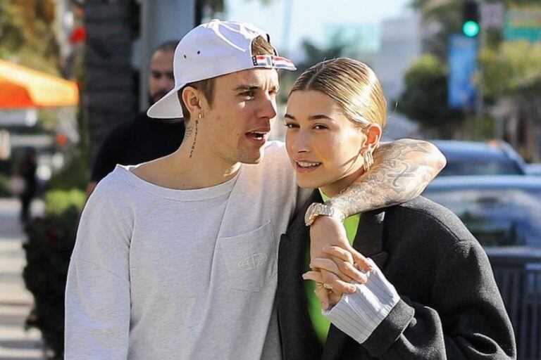 Justin Bieber y Hailey Baldwin,