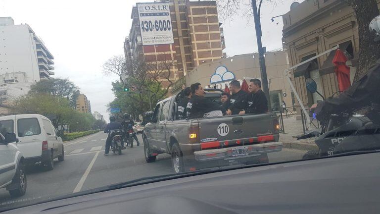 Detenidos por amenazas coactivas en el paro del 25 del 9