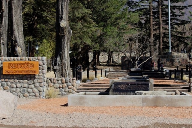 El Manzano histórico, en Tunuyán.