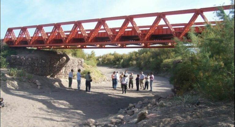 El cauce seco del río Atuel (Gobierno de La Pampa)