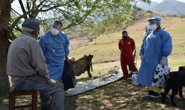 Los operativos han llegado incluso a zonas rurales de Jujuy en busca de portadores asintomáticos del Covid-9.