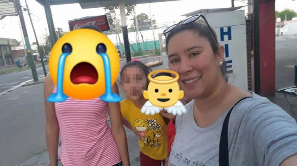 La emotiva despedida de la tía de Estefanía, la nena asesinada en José Mármol