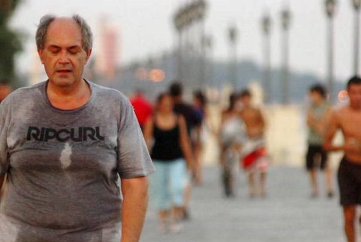 La sensación térmica alcanzó los 65,7° en la capital provincial