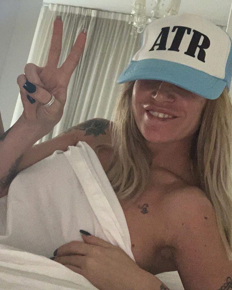 Florencia Peña celebró el Día de la Lealtad Peronista con una foto caliente (Foto: Instagram/ @flor_de_p)