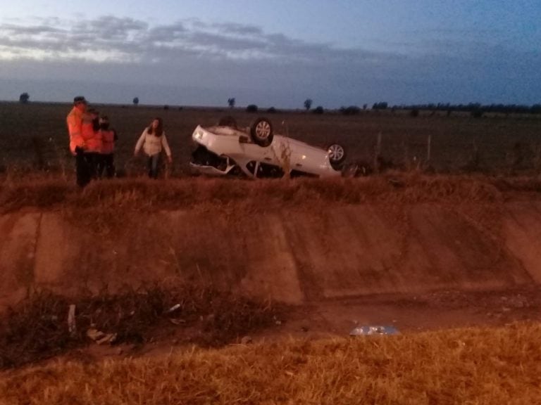 Accidente Vial en Ruta N° 5 Km 12 Alta Gracia