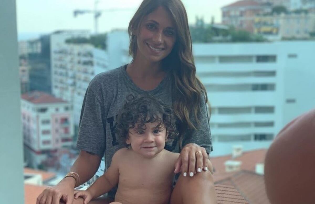 Antonela Roccuzzo presentó un retrato encantador del pequeño Ciro Messi