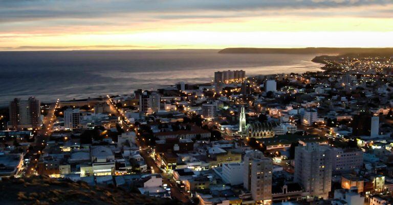 Amanecer en Comodoro.