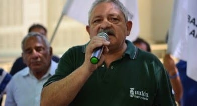 Diputado justicialista Carlos Sosa, y Secretario General de la Unión Ferroviaria de Mendoza.