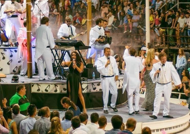 Meri Sánchez - Foto de su paso por el Carnaval del País 
Crédito: Manivela