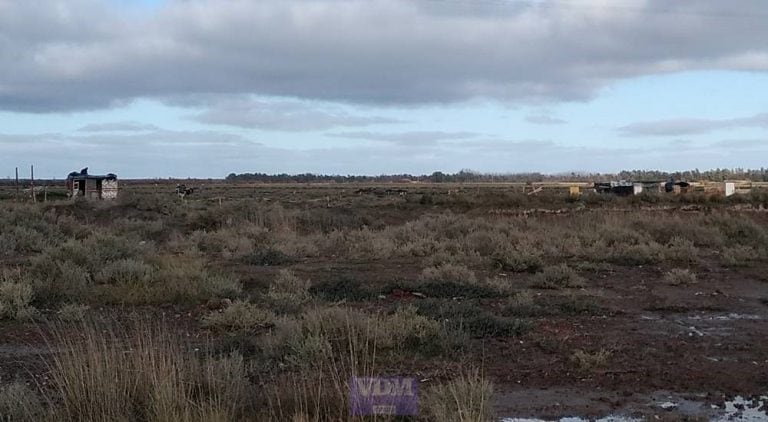 Toma de tierras en Viedma (Diario Río Negro).