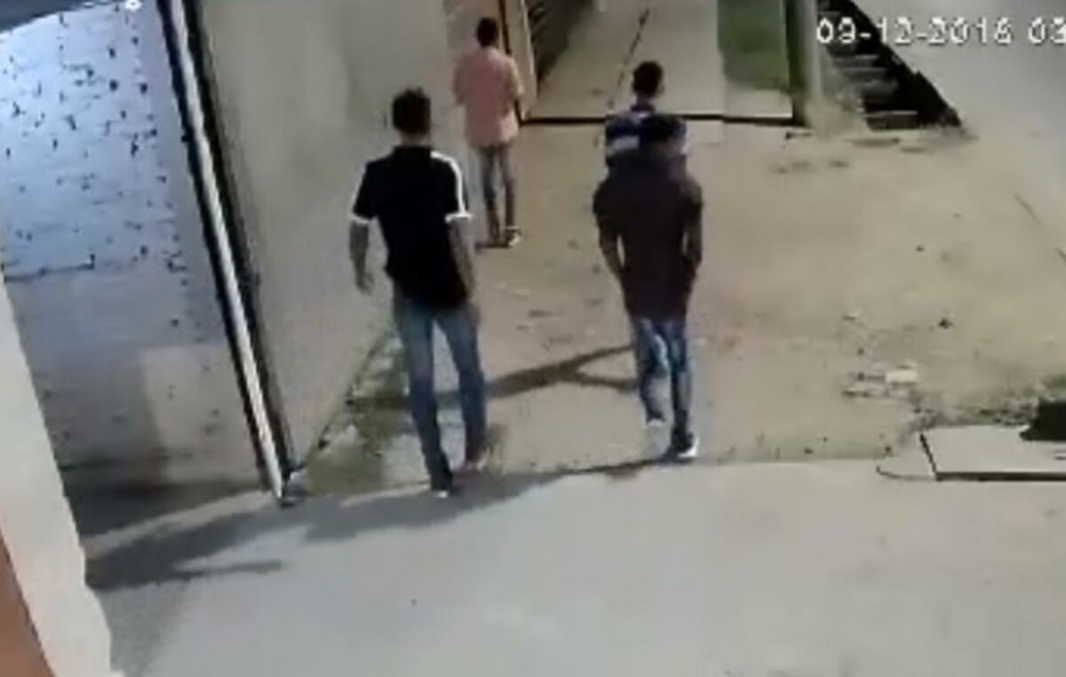 Cámaras de seguridad captaron el momento del ataque al joven de Sáenz Peña