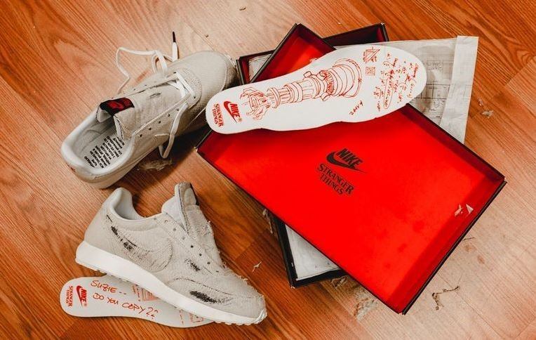 Las zapatillas de Stranger Things que lanzó Nike en una edición limitada (Foto: web)