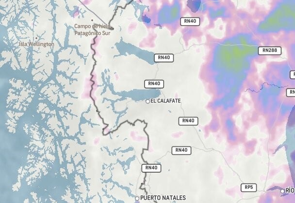 Clima en El Calafate.