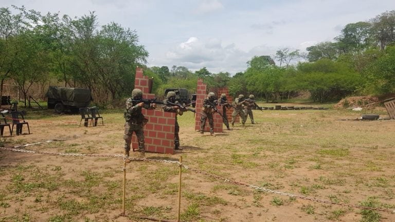 Adiestramiento operacional de cazadores de monte (Gobierno Nacional)