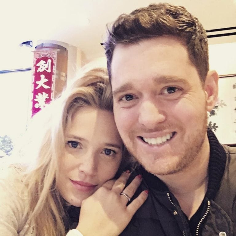 Luisana Lopilato junto a Michael Bublé (Foto: Instagram/luisanalopilato)