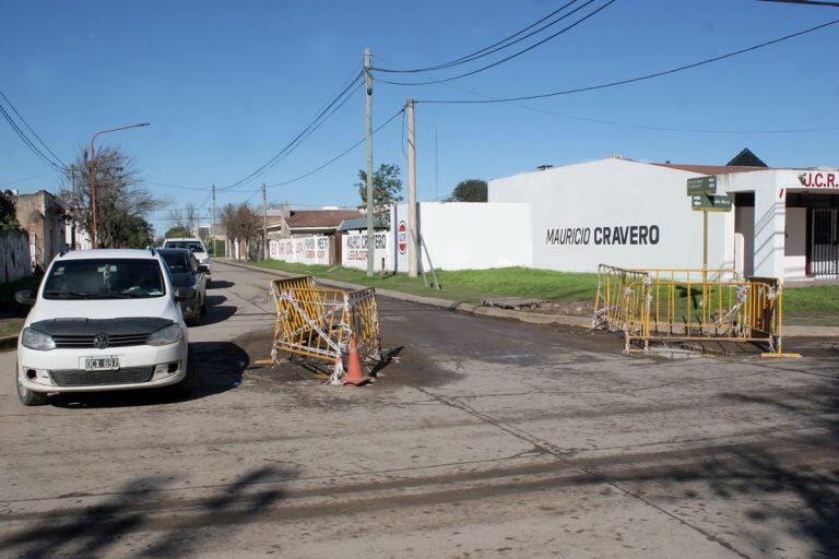 Obras en Alfonsin y Dalle Mura Arroyito