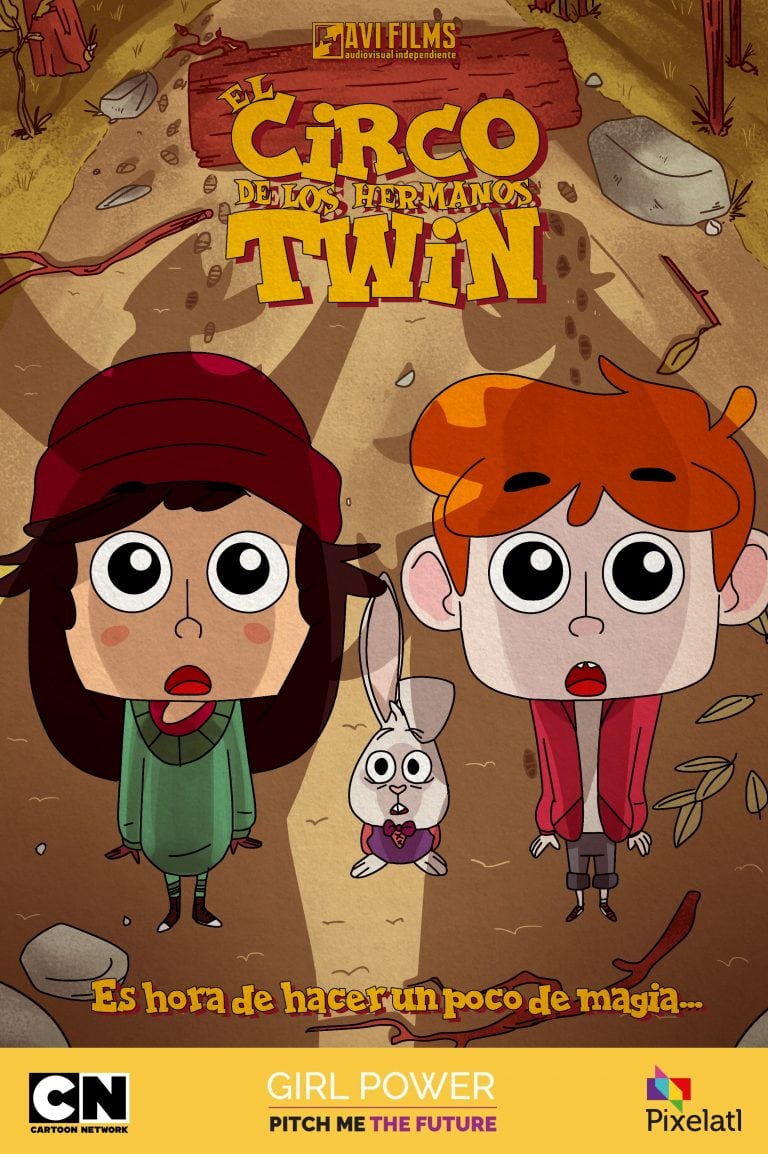 El Circo de los Hermanos Twin fue declarada finalista del concurso Girl Power de Cartoon Network. (Avifilms)