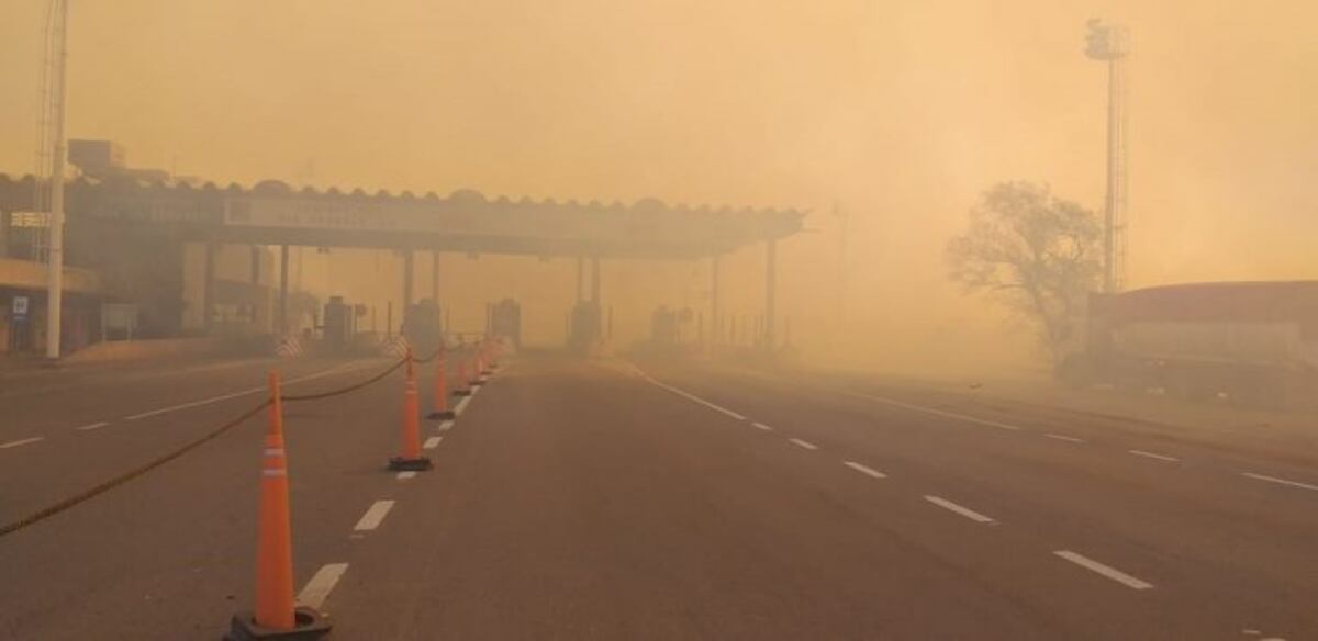 Recrudeció el fuego, cortaron el puente a Victoria y piden ayuda para isleños