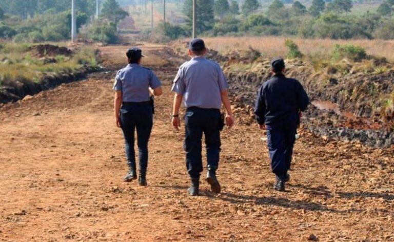 Se realizaron nuevos rastrillajes en la zona donde apareció el presunto cadáver de Ifrán. (Foto: El Territorio)