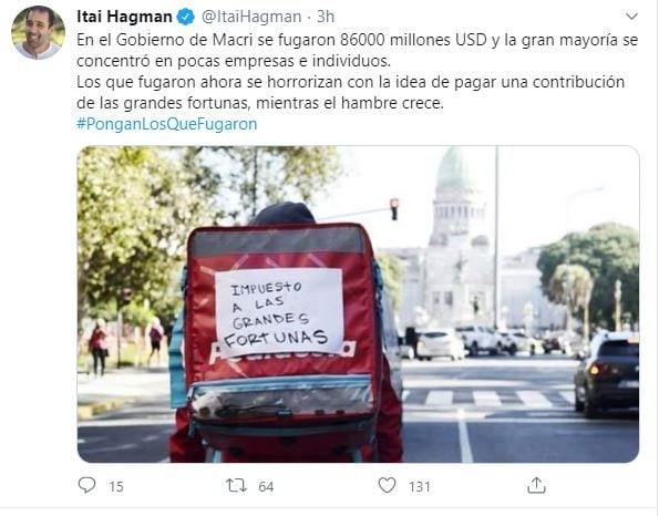 Impuesto a la riqueza.