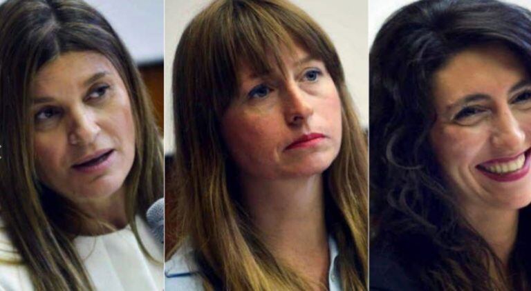 Carla Zanichelli, 5a Cámara de Apelaciones en lo Civil, María Emilia Funes, de la 5a Cámara del Trabajo y María Alicia Arlotta, de Pobres y Ausentes.