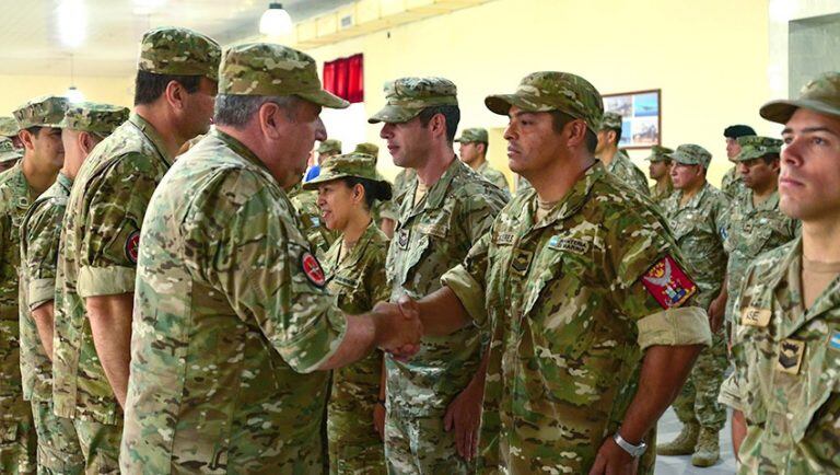 La ceremonia se realizó en la Base Baterías