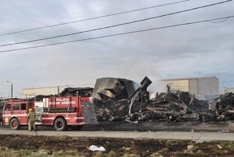 Incendio Fábrica de Plásticos