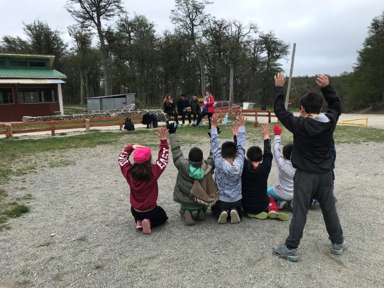 Alumnos del Instituto República Argentina de Río Grande, Tolhuin Tierra del Fuego