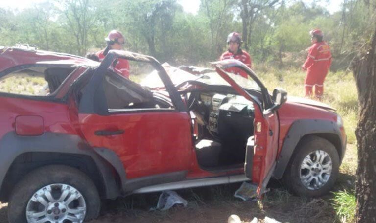 El siniestro vial sucedió en la mañana de este domingo sobre ruta N° 38 a la altura de El Ombú