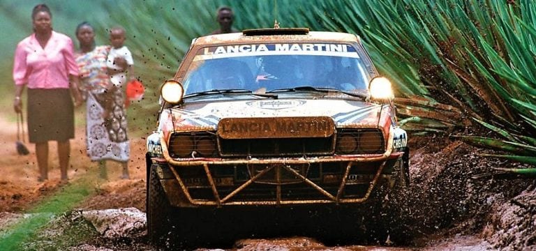 Lancia y una fortísima escuadra en Kenia 91, que integraron Recalde y Christie