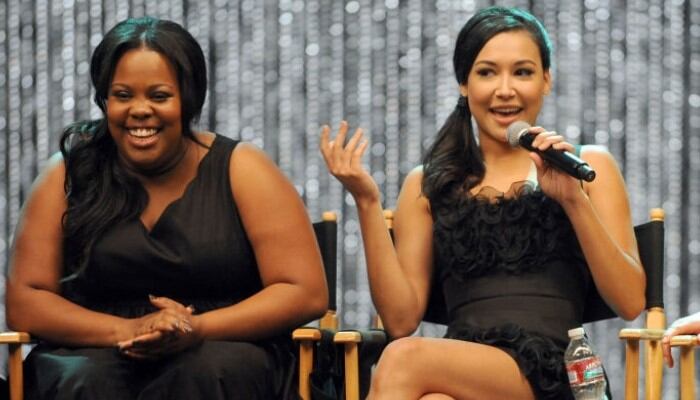 Naya Rivera y Amber Riley