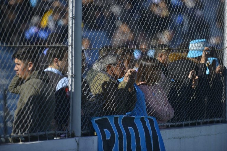 El amistoso entre Belgrano y Gimnasia de Mendoza.