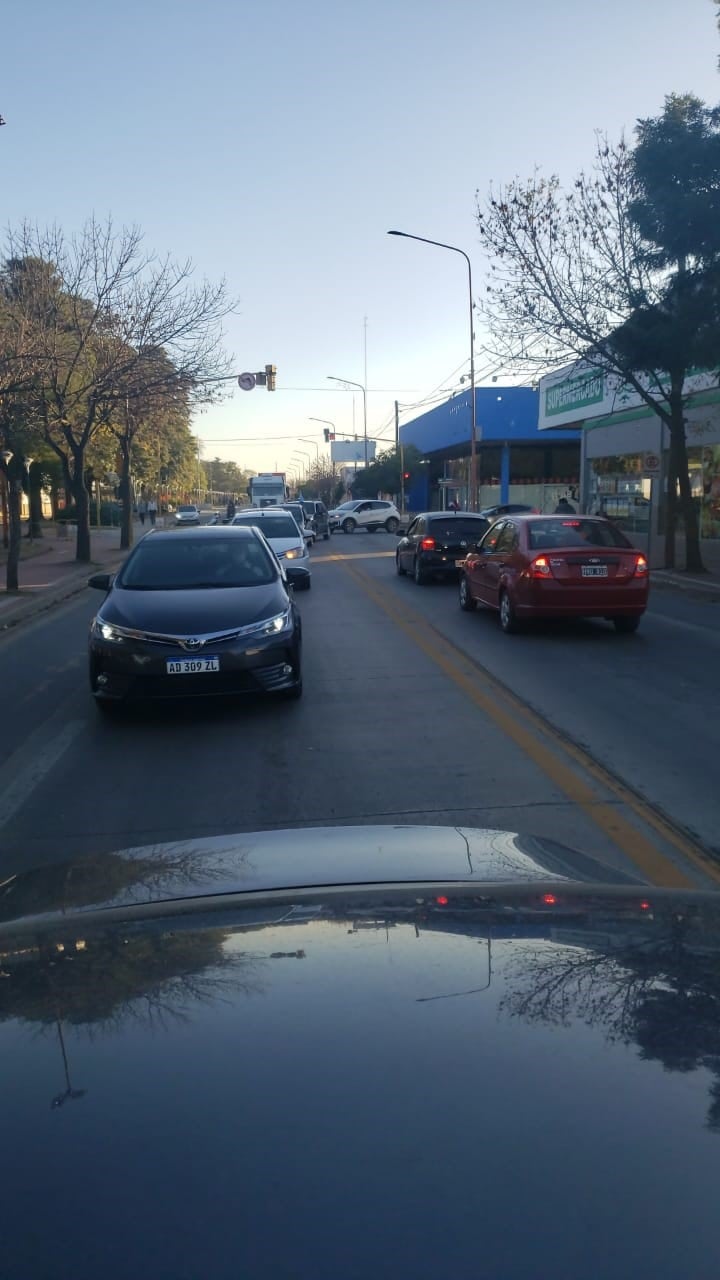 Marcha de médicos realizada en Arroyito