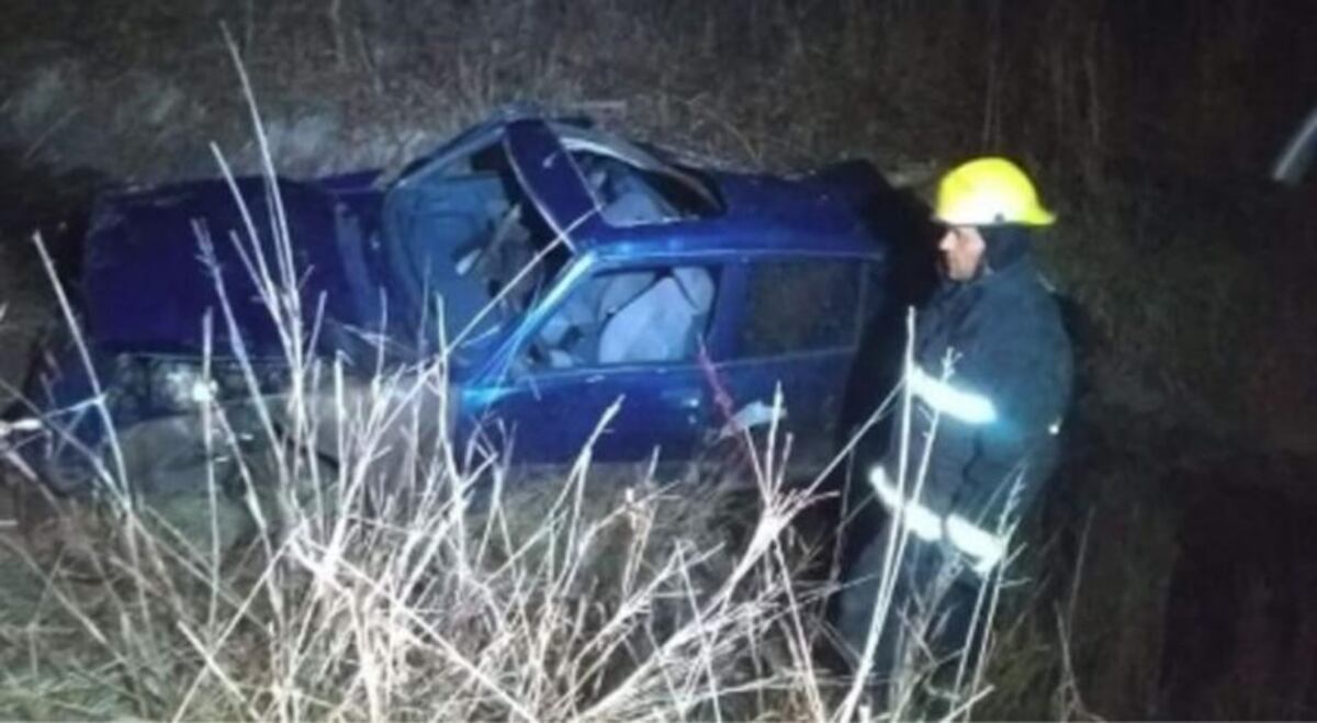 Una mujer murió tras un accidente y vuelco en Freyre