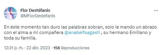 Condolencias de políticos a Fernández Sagasti