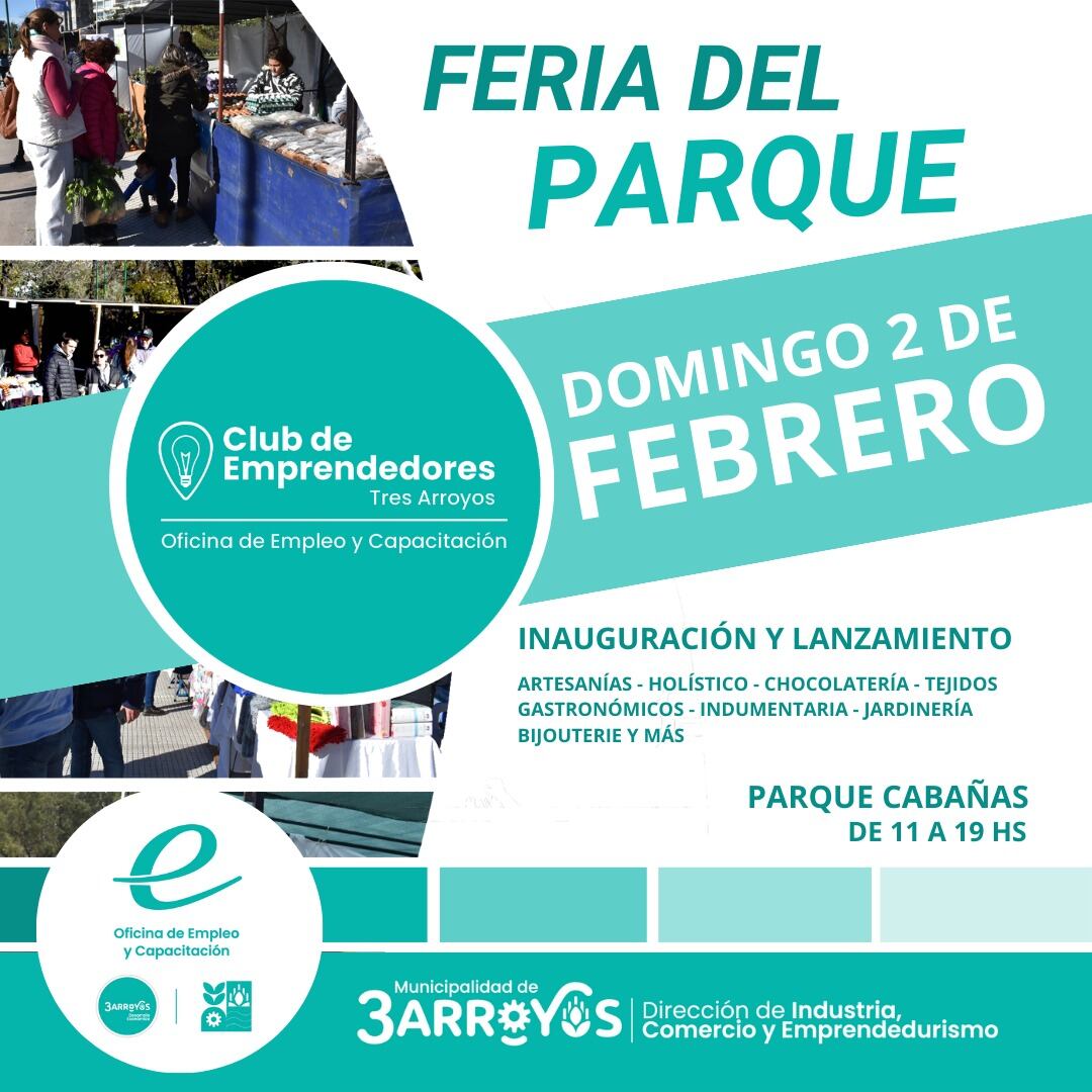 Feria del Club de Emprendedores en el Parque Cabañas