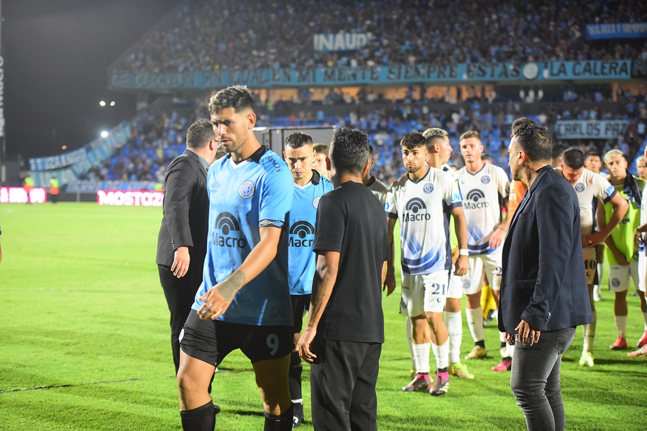 Belgrano fue goleado en Alberdi por Independiente Rivadavia por el Torneo Apertura de la Liga Profesional. (César Heredia / La Voz)