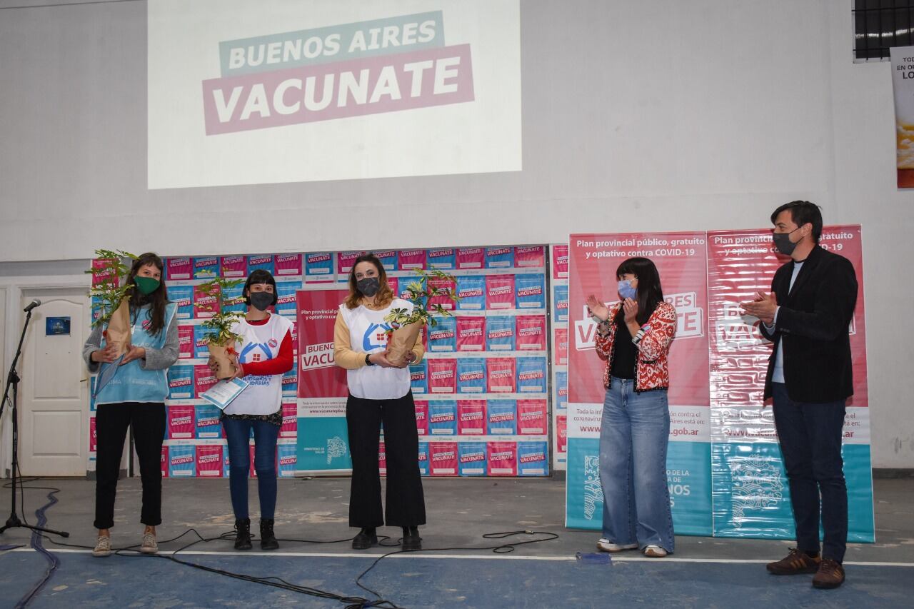 Así fue el homenaje en Tandil.