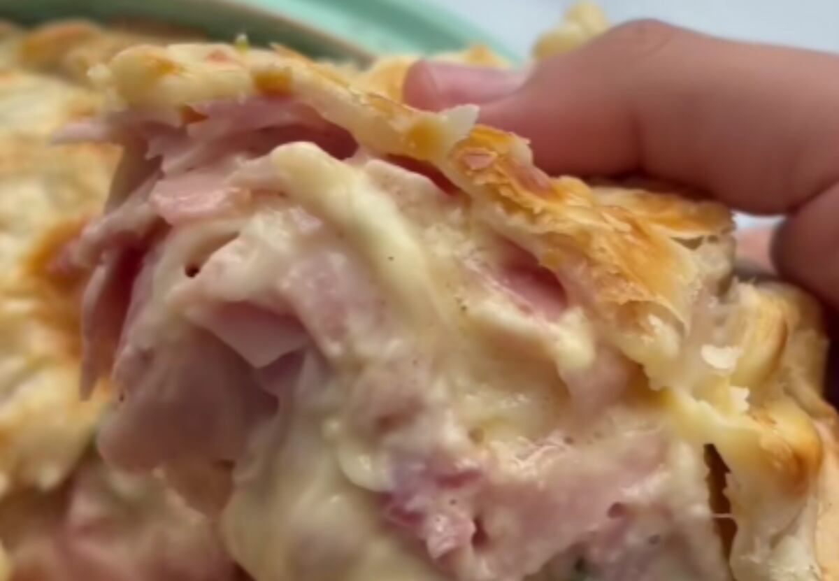 Cómo hacer una tarta de jamón y queso igual a la de un bodegón: receta infalible y con pocos ingredientes