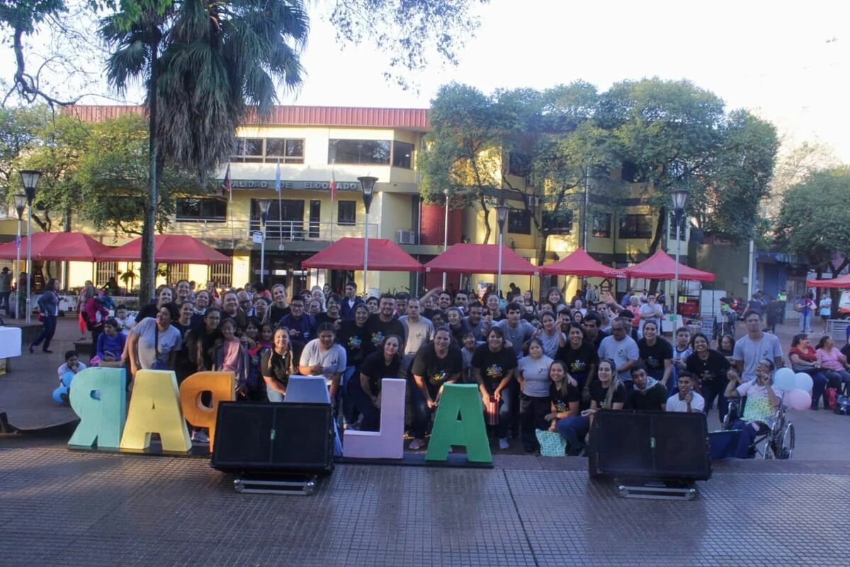 Eldorado: se realizó la tercera caminata por la inclusión a cargo del Instituto CENEMI