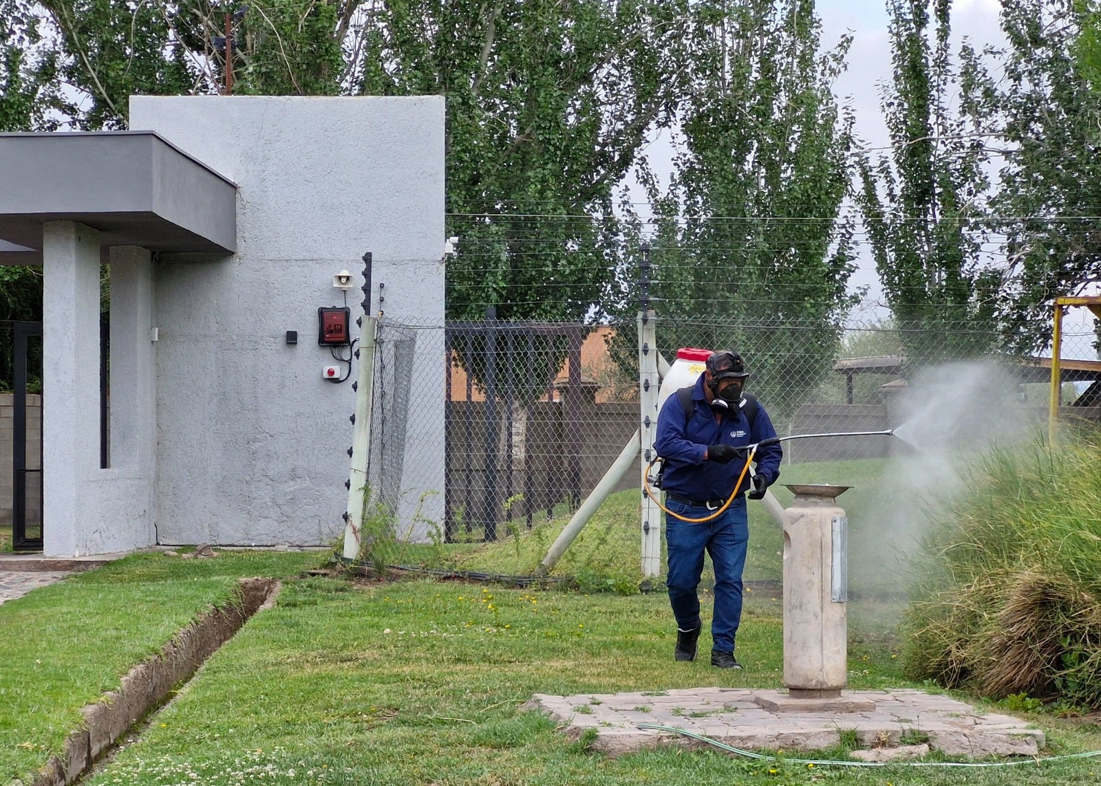 Los trabajos se realizan en espacios verdes, paseos y barrios