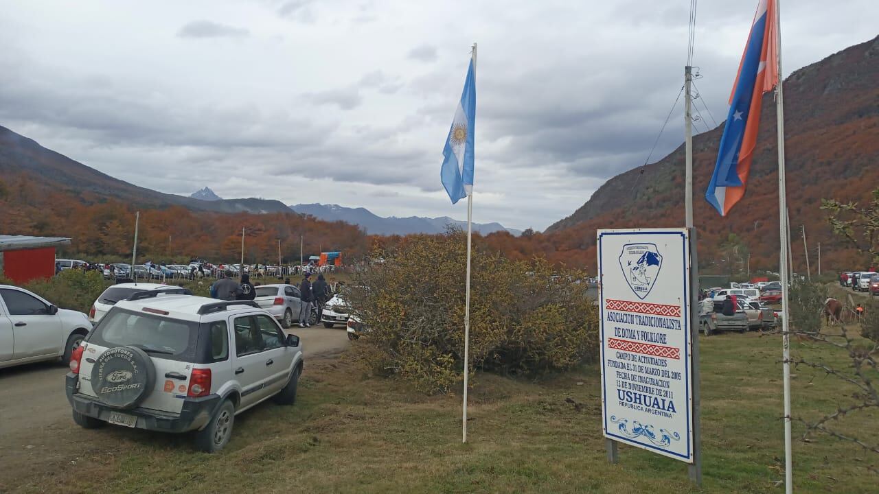 3° Edición del Asado Más Austral del Mundo - Campo de doma y folklore de la Asociación Tradicionalista de Doma y Folklore de la ciudad de Ushuaia.