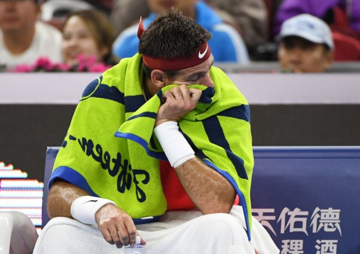 Del Potro continúa con gripe y su participación en el Masters de Shanghai está en duda