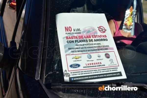 Reclamo por un “aumento excesivo” en las cuotas mensuales de los autos.