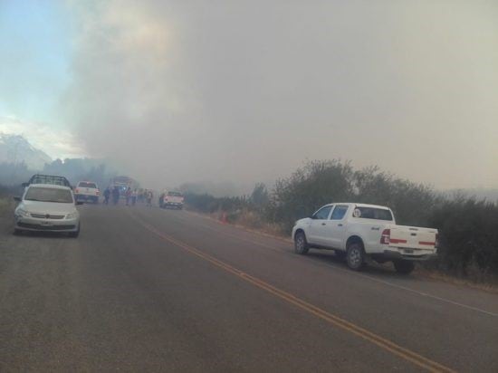 Ek incendio se produjo poco antes del mediodía.