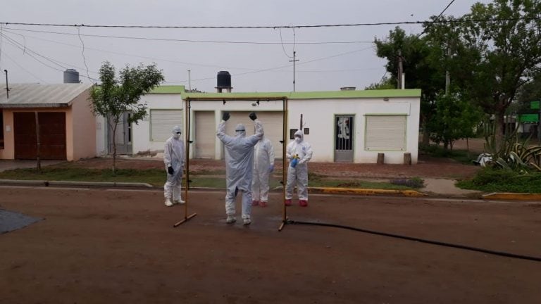 Protocolo por fallecimiento de persona positiva de coronavirus. (Bomberos Marull)